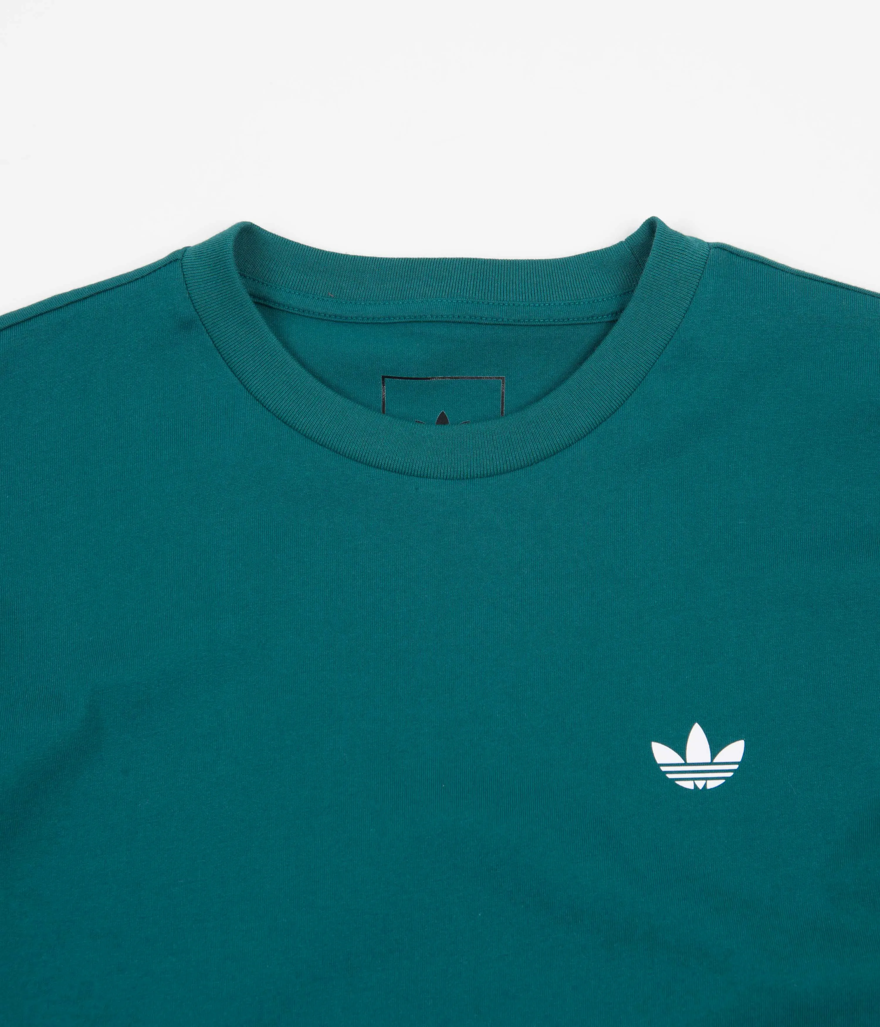 Adidas 4.0 Logo T-Shirt - Legacy Teal / White