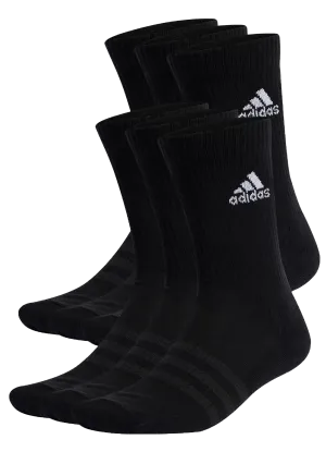 Adidas 6 Pack Cushioned Sportswear Crew Socks <BR> IC1316