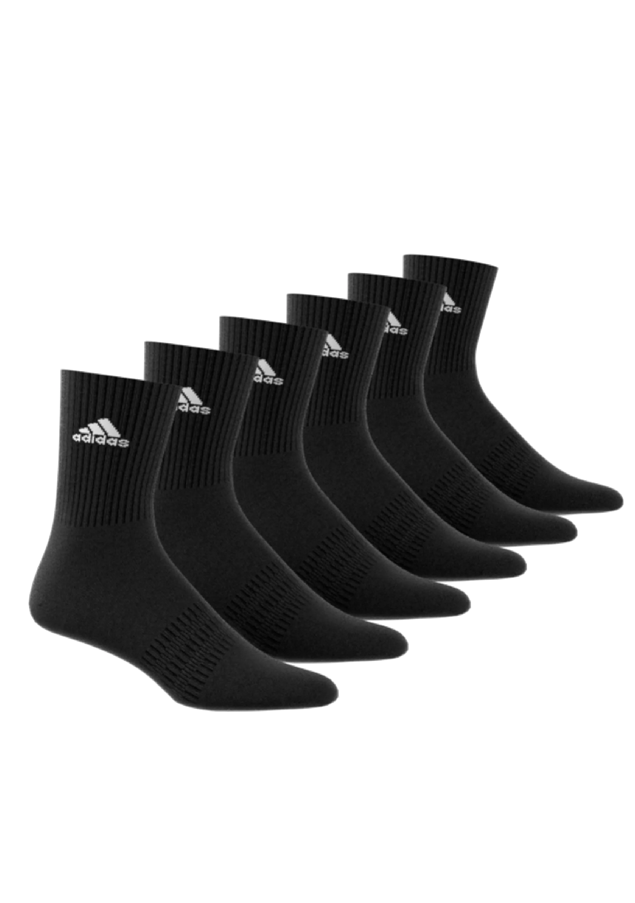 Adidas 6 Pack Cushioned Sportswear Crew Socks <BR> IC1316