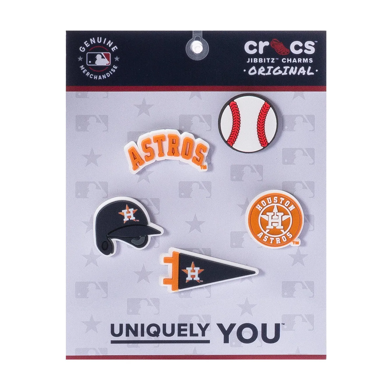 Astros 5 Pack Jibbitz