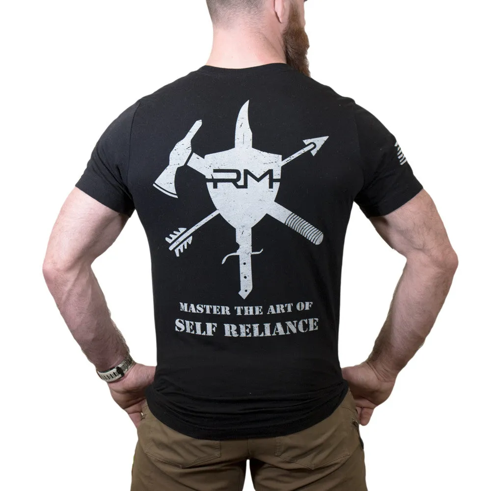 Black Tomahawk Logo T-Shirt