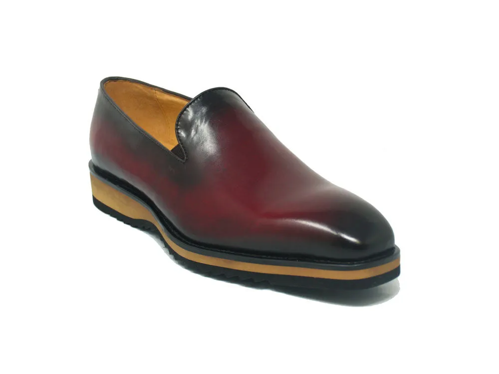 Burnished Wholecut Loafer Lightweight Sole