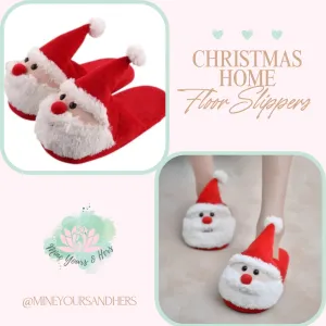 Christmas Home Floor Slippers