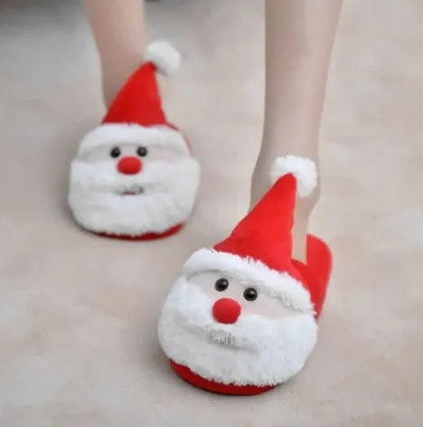 Christmas Home Floor Slippers