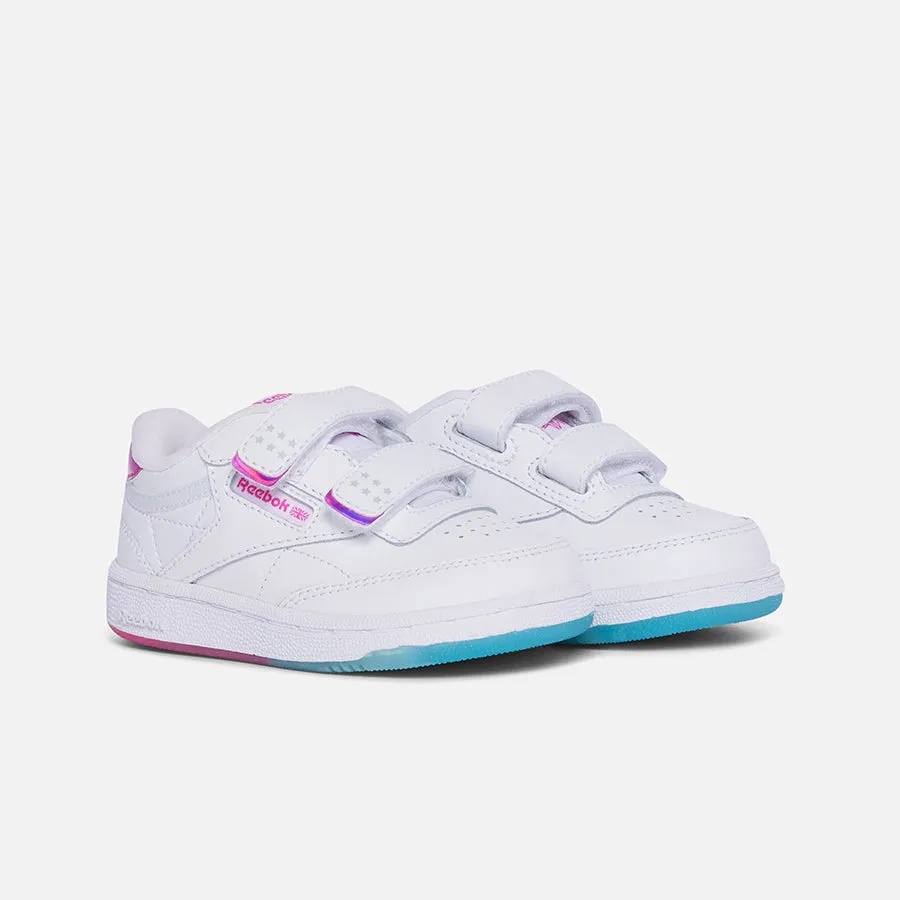 Club C 2v 2.0 White/White/Laser Pink