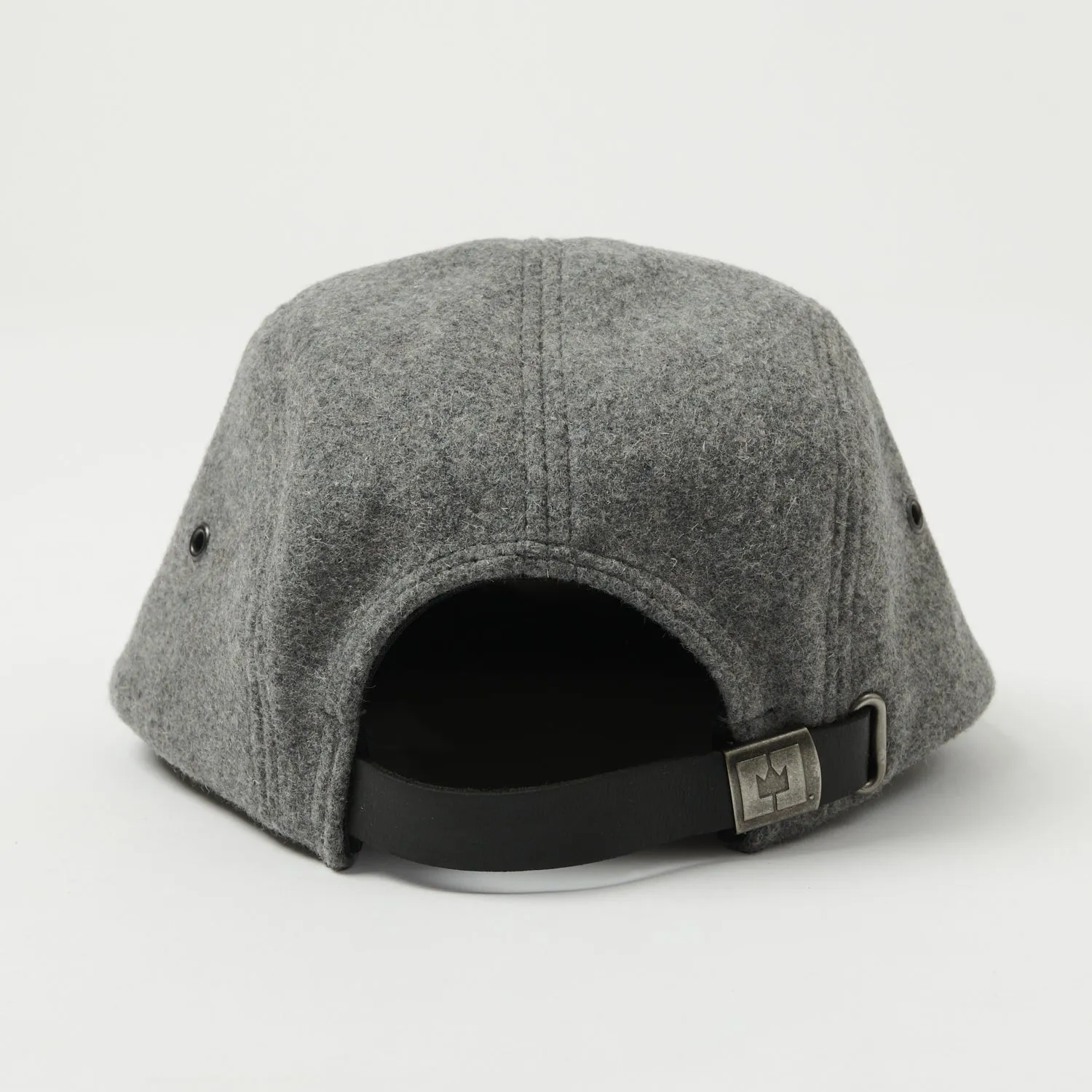 Crown Cap 5 Panel Ball Cap - Grey