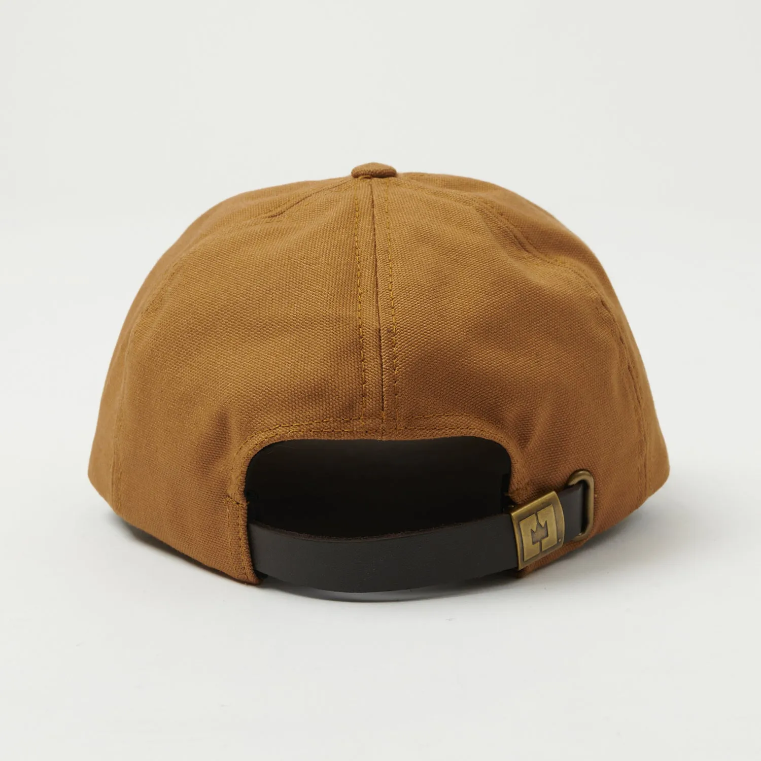 Crown Cap Nailhead Canvas Ball Cap - Duck Brown