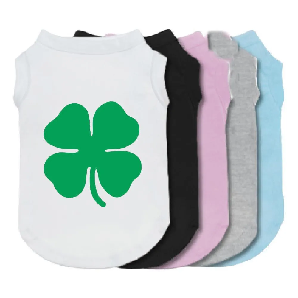 Four Leaf Clover Pet Shirt