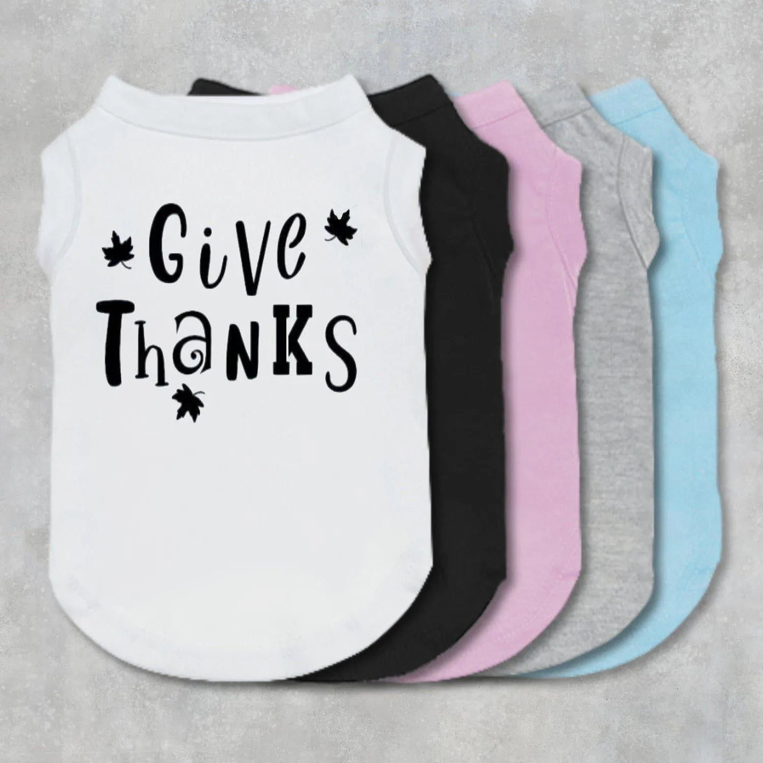 Give Thanks Pet Shirt