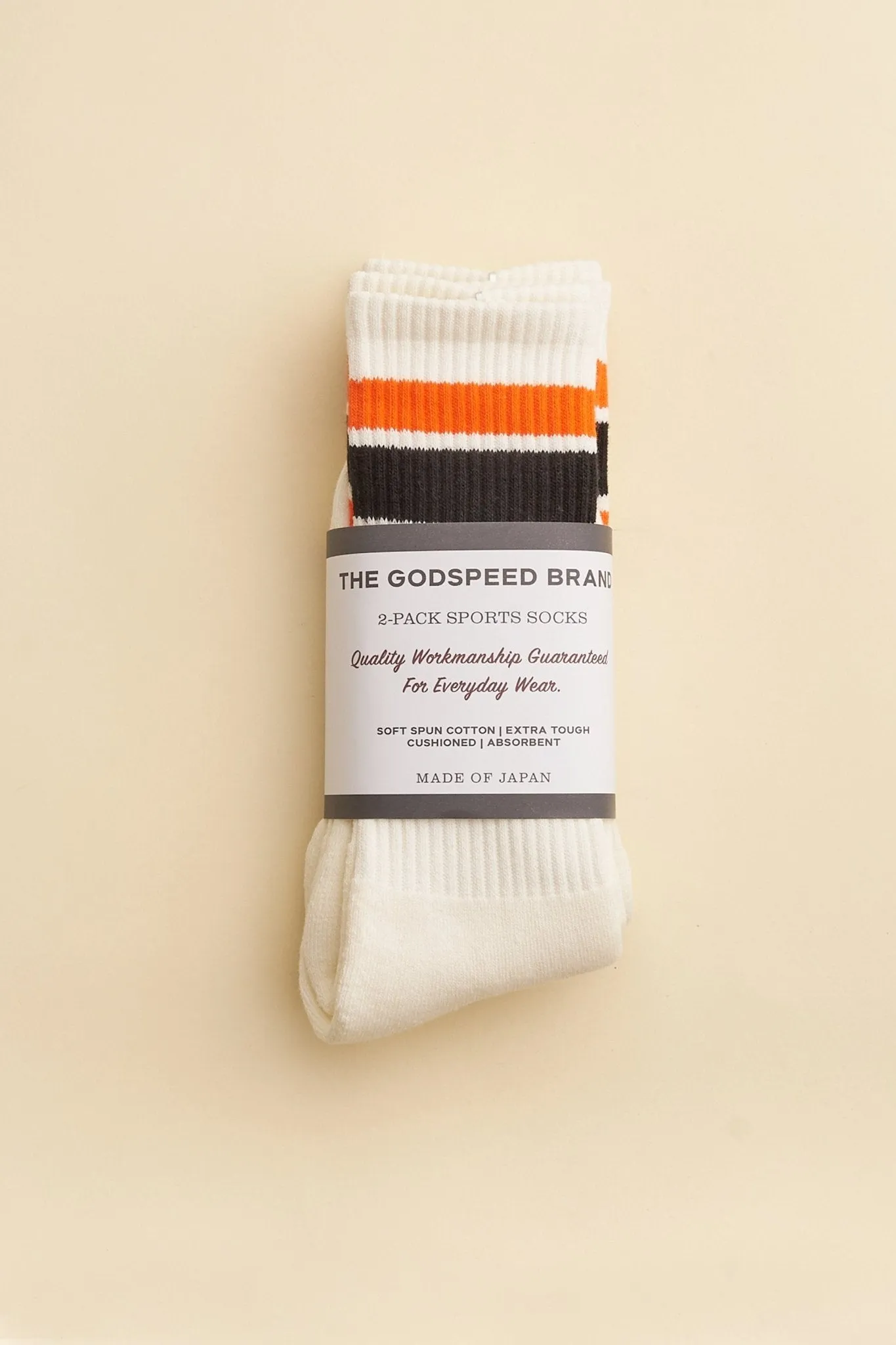 Godspeed 2-Pack Sports Socks - Orange