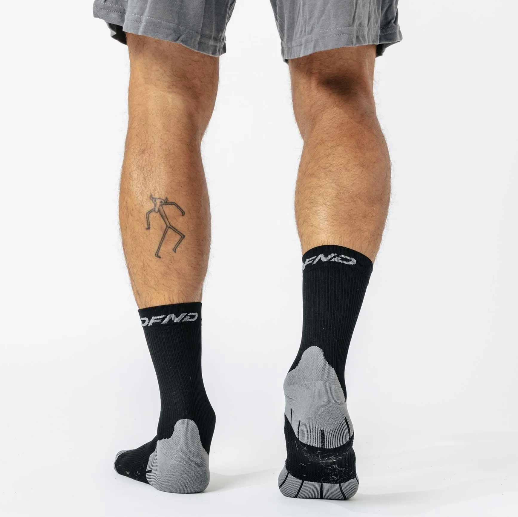 HYBRID Ax CREW COMPRESSION SOCKS 20-30mmHg