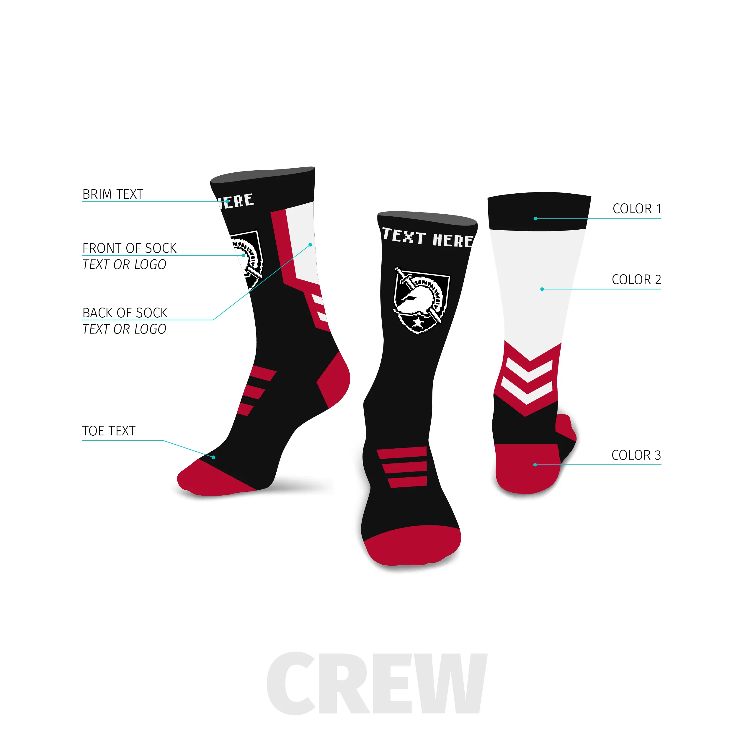 Hyperion Custom Sock