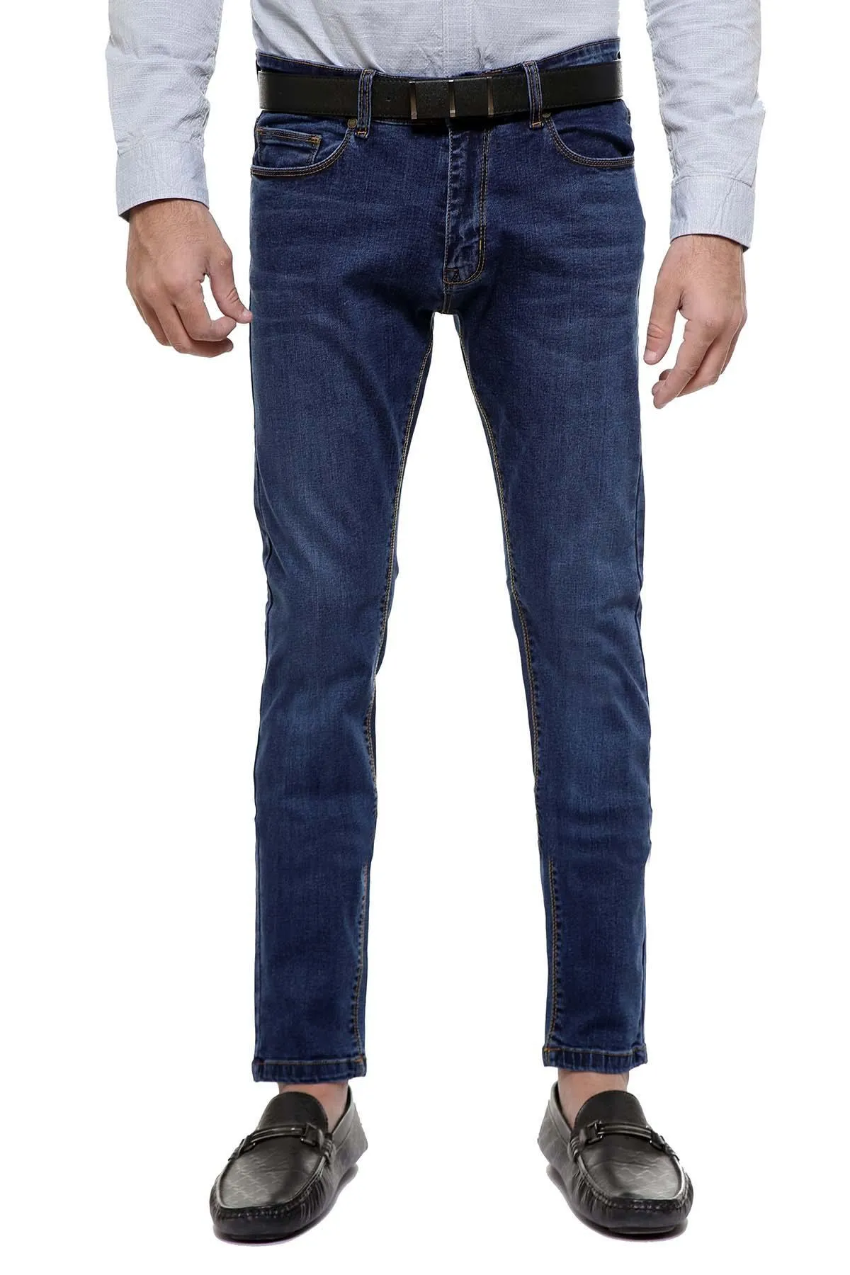 JEAN SKINNY FIT DENIM BLUE