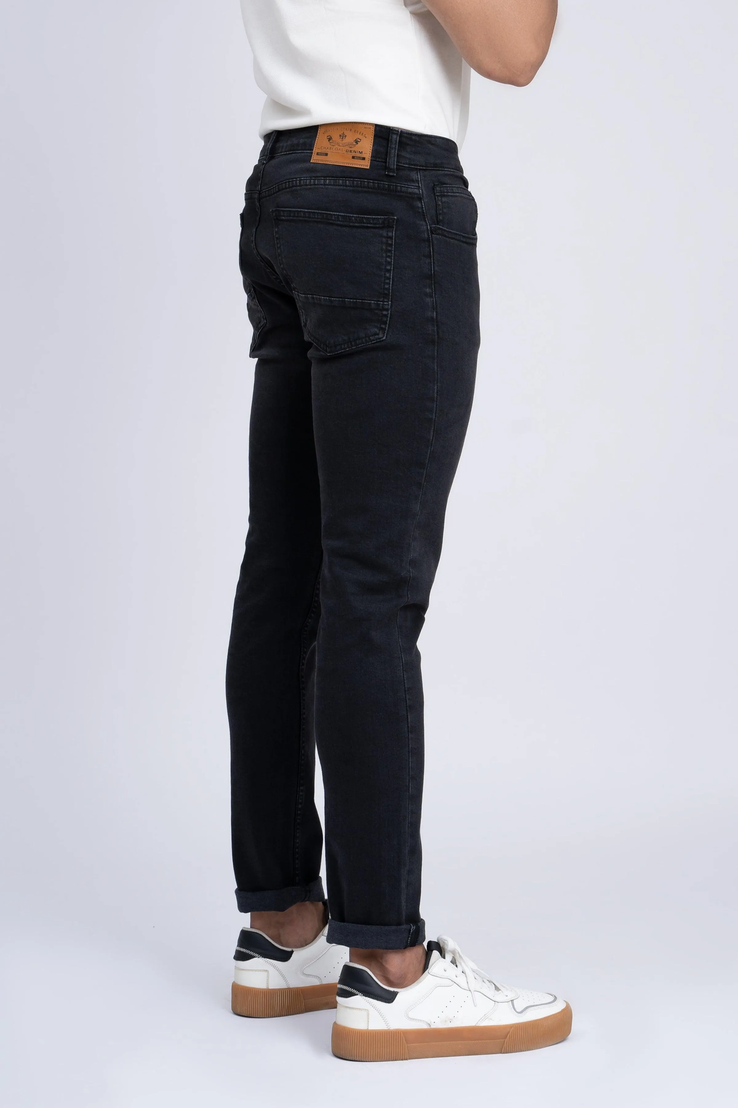 JEAN SLIM LEG DARK GREY