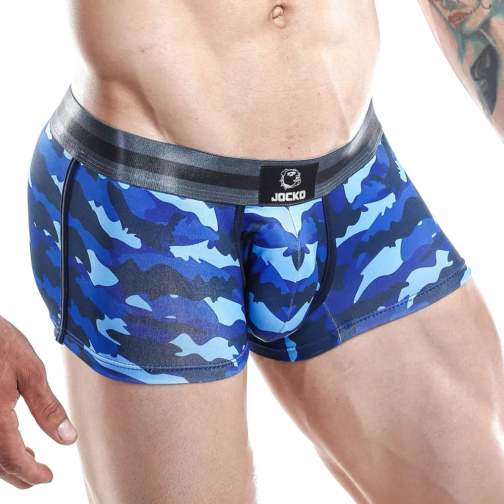 Jocko Mens Performance Boxer Trunks - Comfortable & Moisture-Wicking Underwear for Active Lifestyle