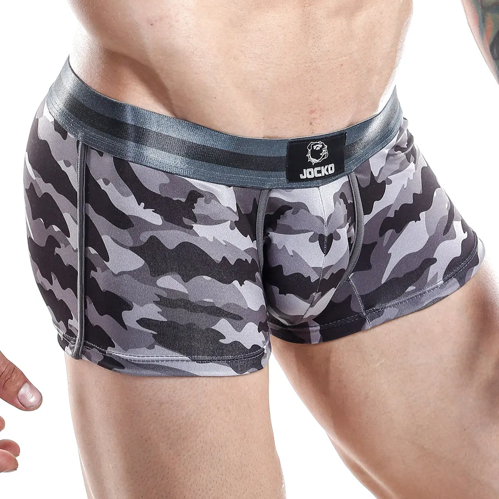 Jocko Mens Performance Boxer Trunks - Comfortable & Moisture-Wicking Underwear for Active Lifestyle