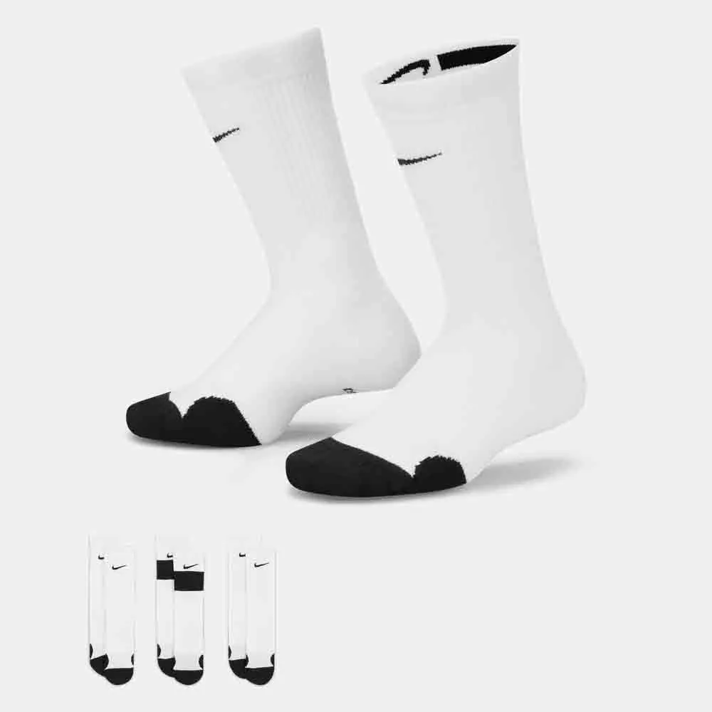 Kids' Basketball Crew Socks (3 Pairs)