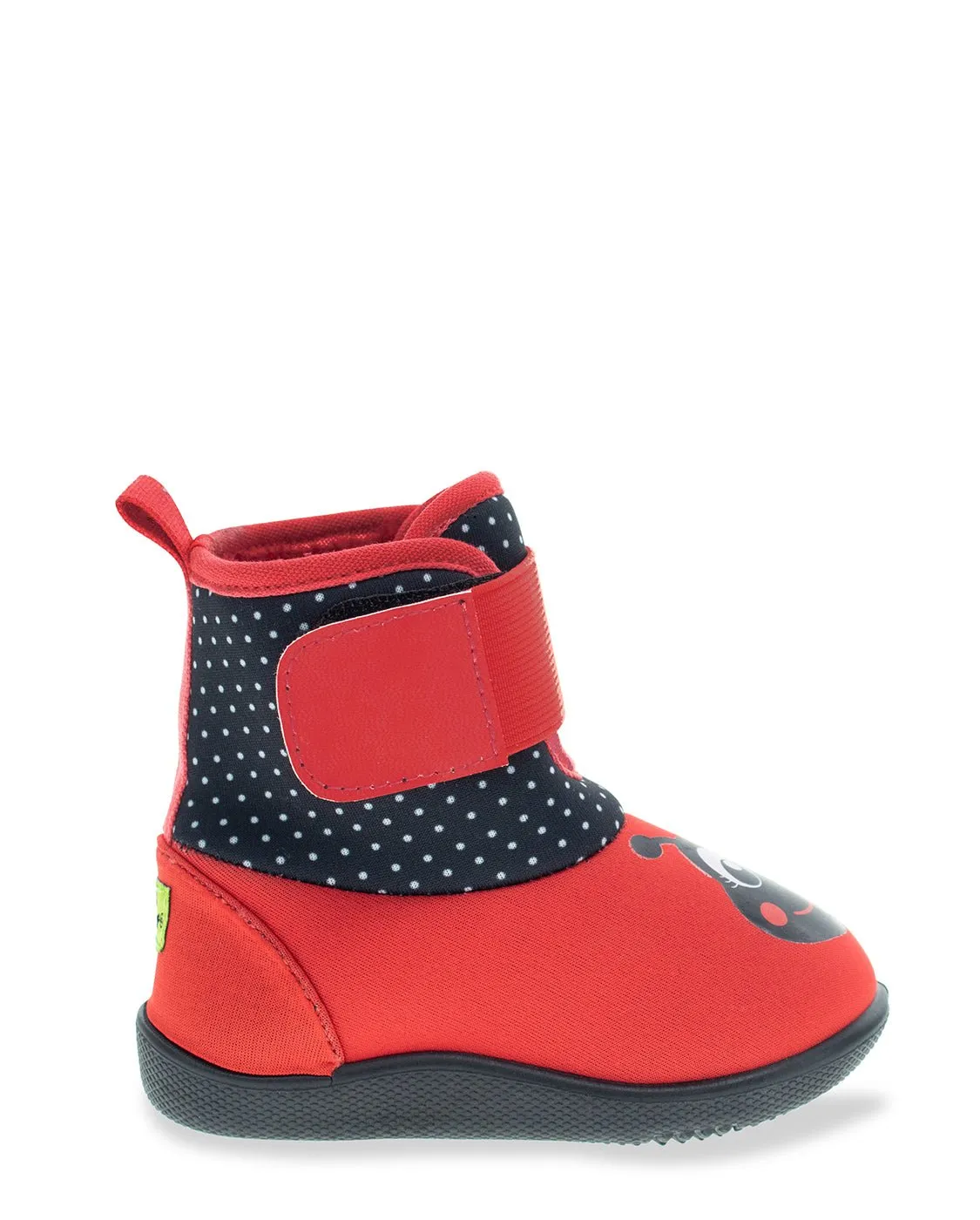 Kids Lucy Ladybug Baby Boot - Red