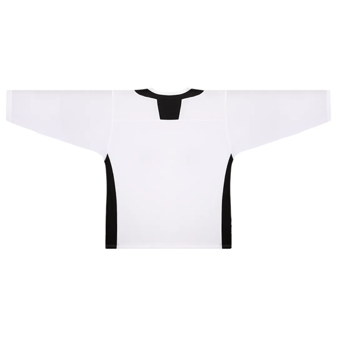 Kobe 5475I White/Black Premium Two-Color Practice Hockey Jersey