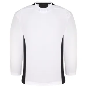 Kobe 5475I White/Black Premium Two-Color Practice Hockey Jersey