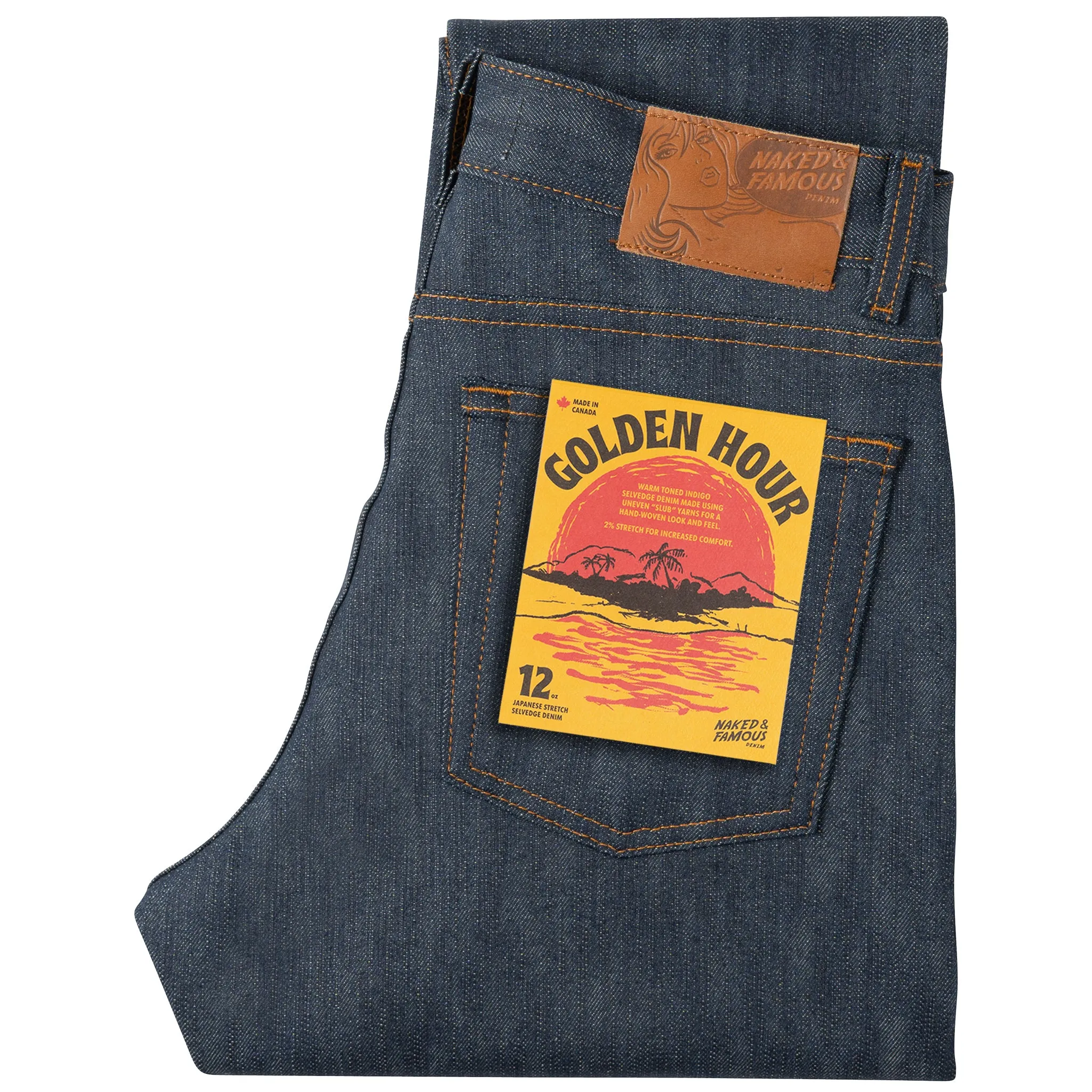 Max - Golden Hour Slub Stretch Selvedge