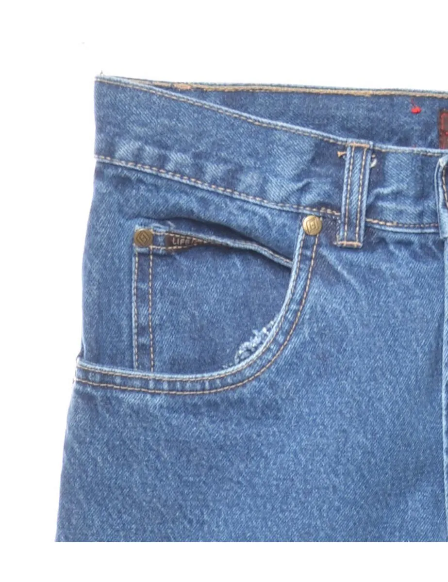 Medium Wash Straight Fit Jeans - W28 L35