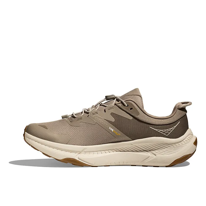 Mens Hoka Transport in Dune/Eggnog