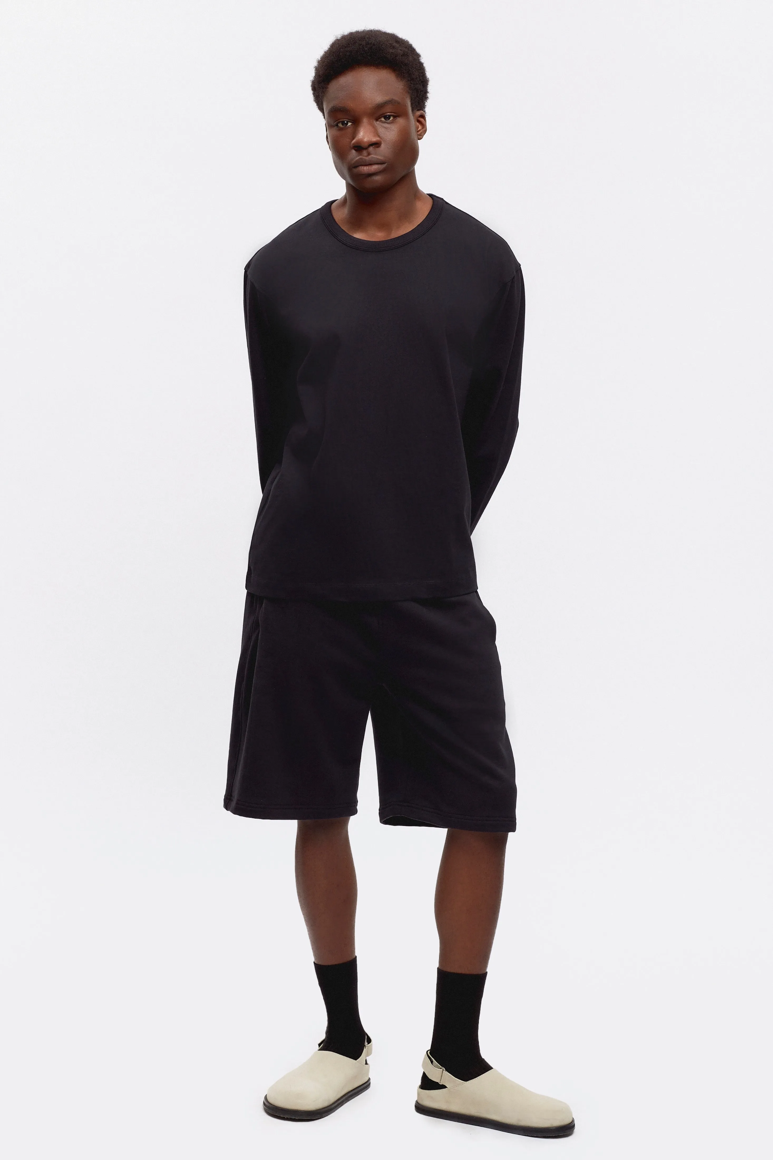 Men's Sweat Short in Black