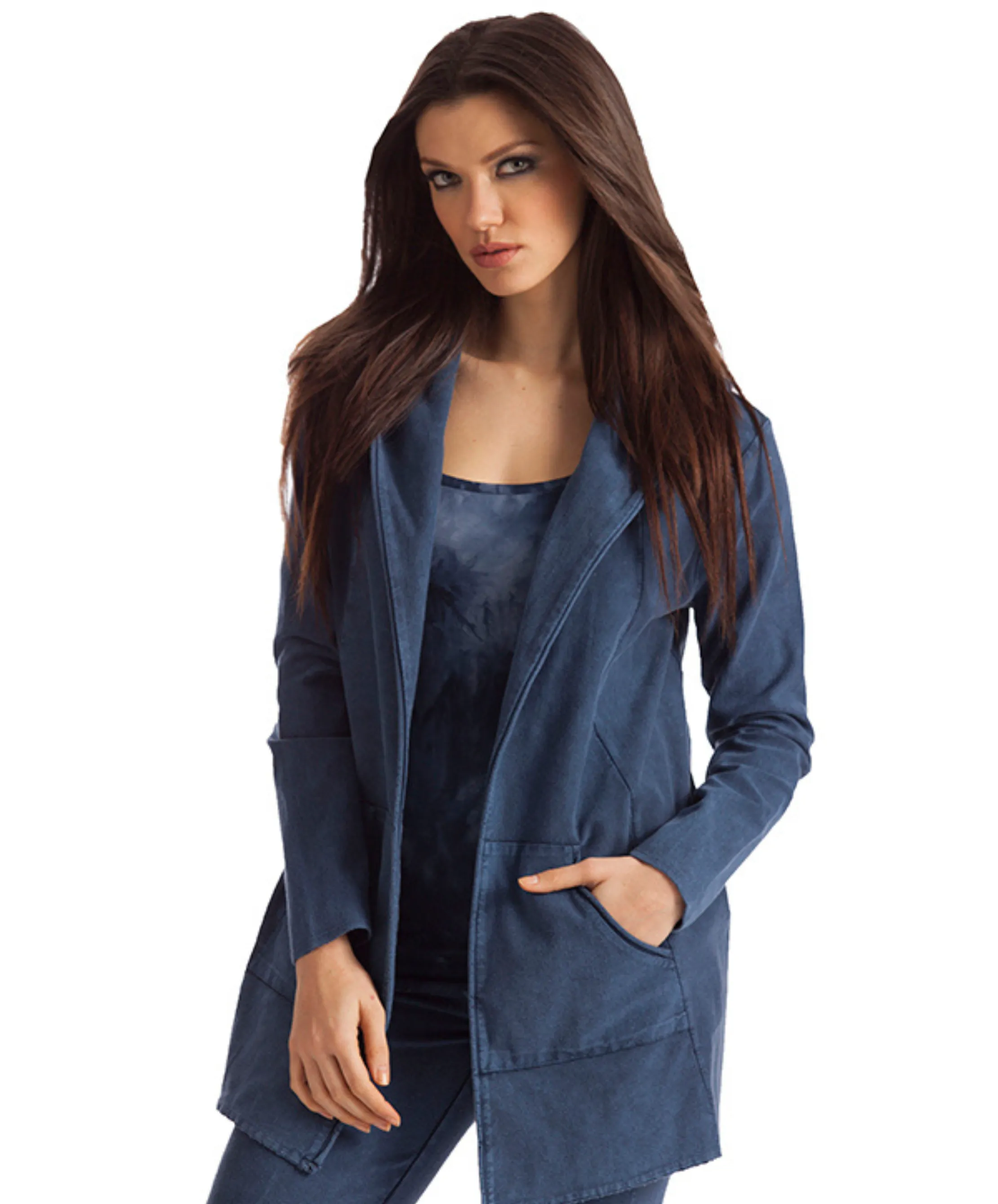 Monica Hooded Draped Cardigan