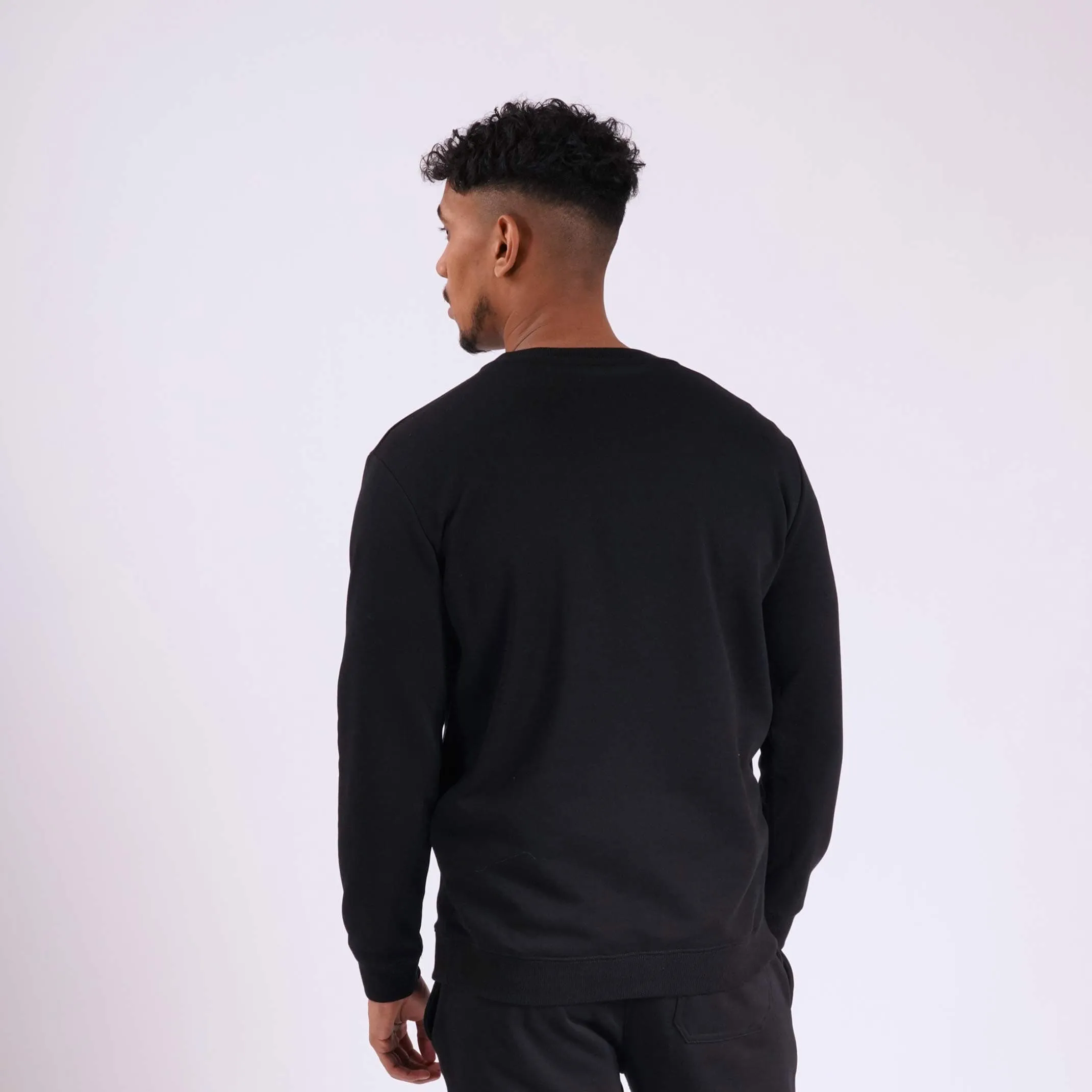 MONOGRAM JUMPER - BLACK