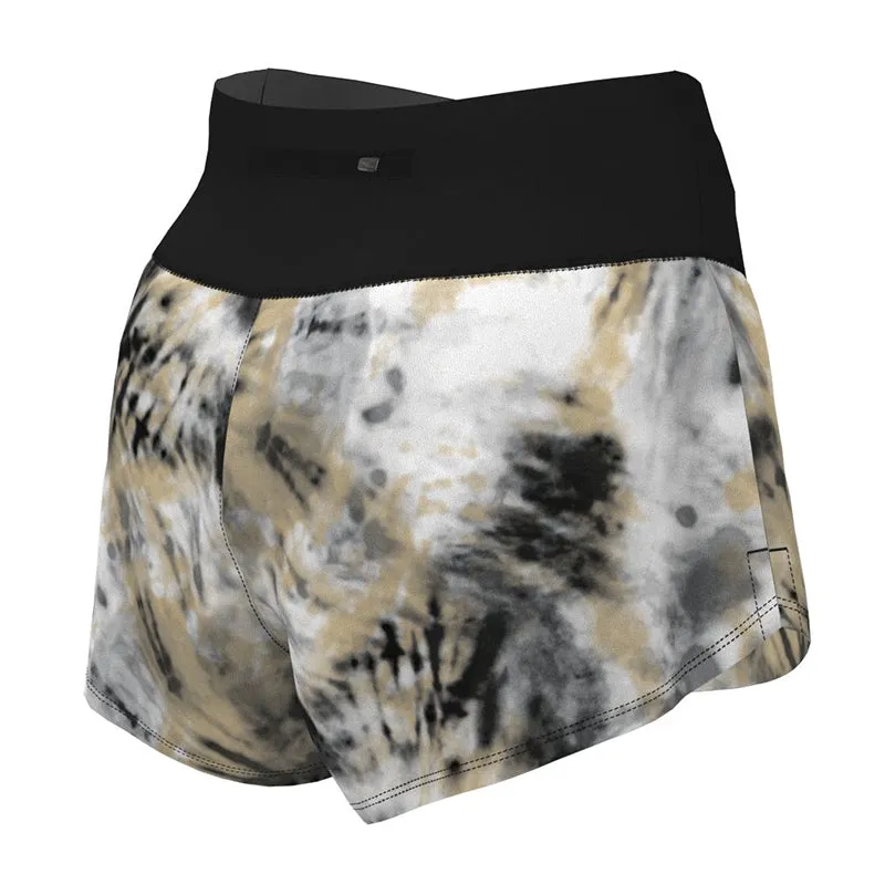 Nike - Women's Tie Dye High Waist Swim Boardshort (Black)