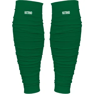 NXTRND Scrunch Football Leg Sleeves Dark Green