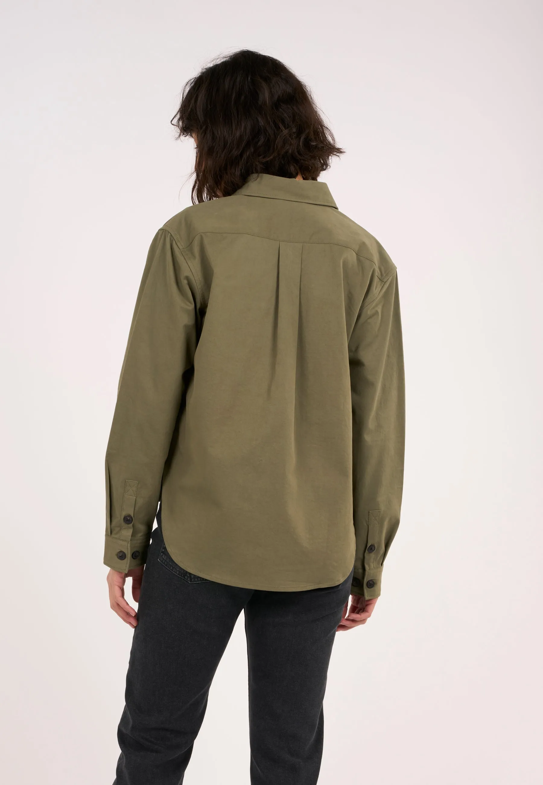 Outdoor twill shirt - Burned Olive