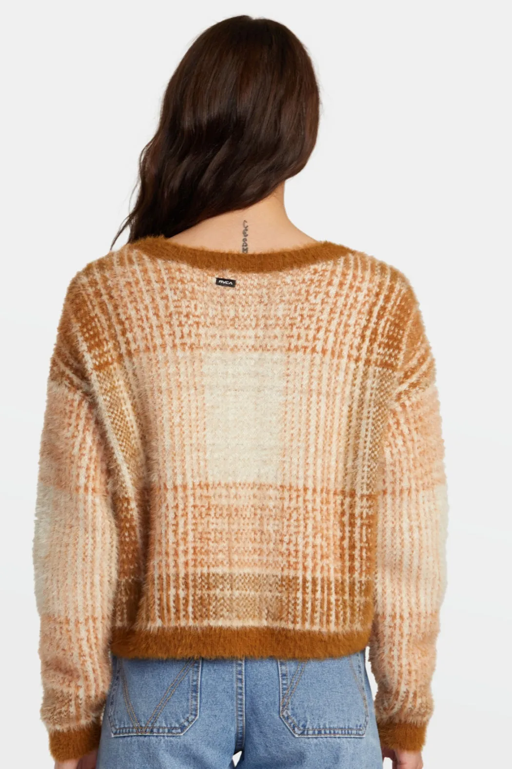 RVCA Happy Hour Sweater - Workwear Brown