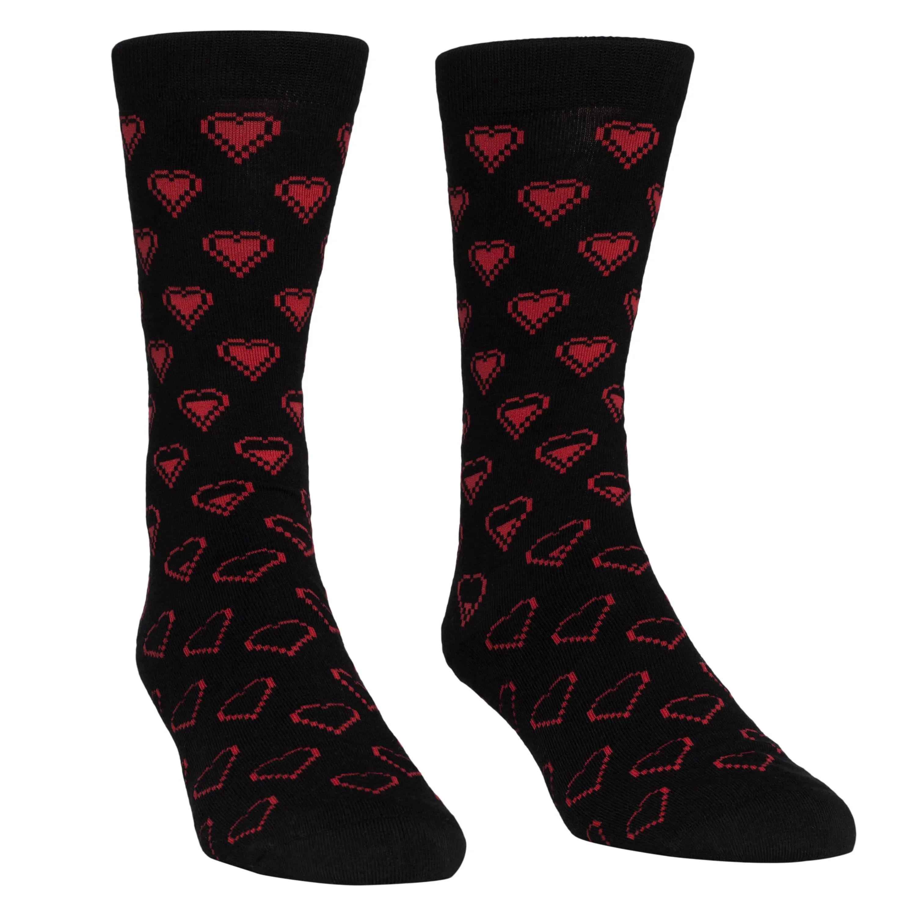 Sanshee - Gaming Hearts Crew Socks