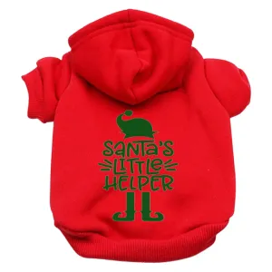 Santa's Little Helper Pet Hoodie