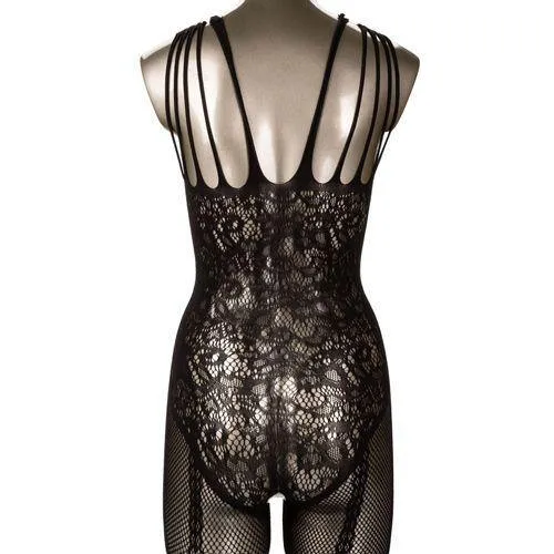 Scandal Strappy Lace Body Suit OS