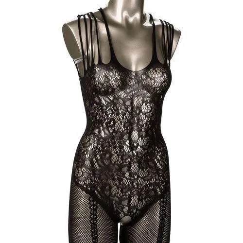 Scandal Strappy Lace Body Suit OS