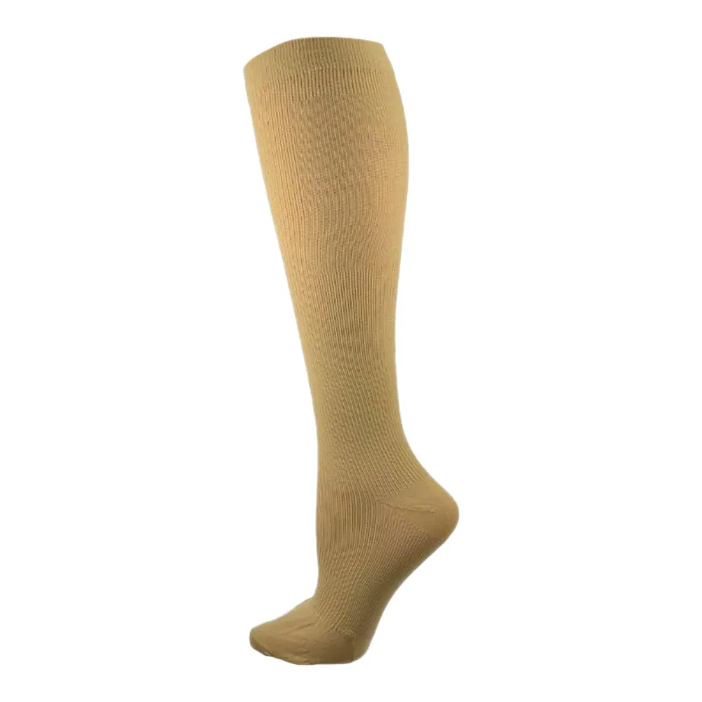 Sierra Socks Cotton Over-the-Calf Trouser Socks for Men & Women in 20 - 30 mmHg