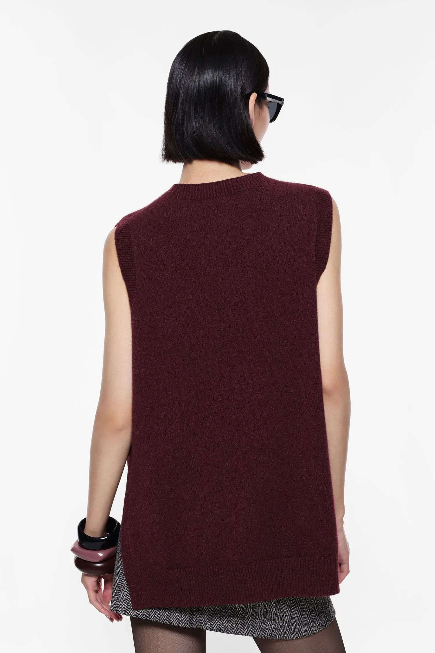 Sleeveless Knit Top