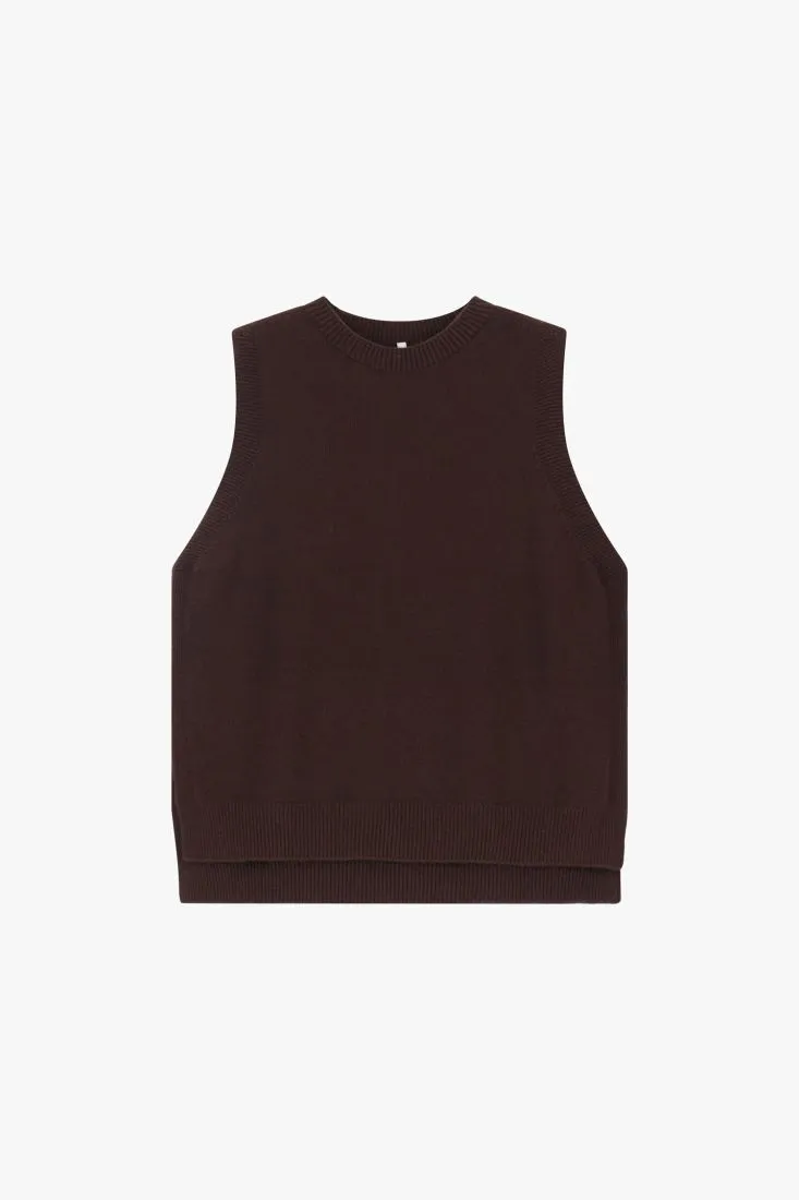 Sleeveless Knit Top