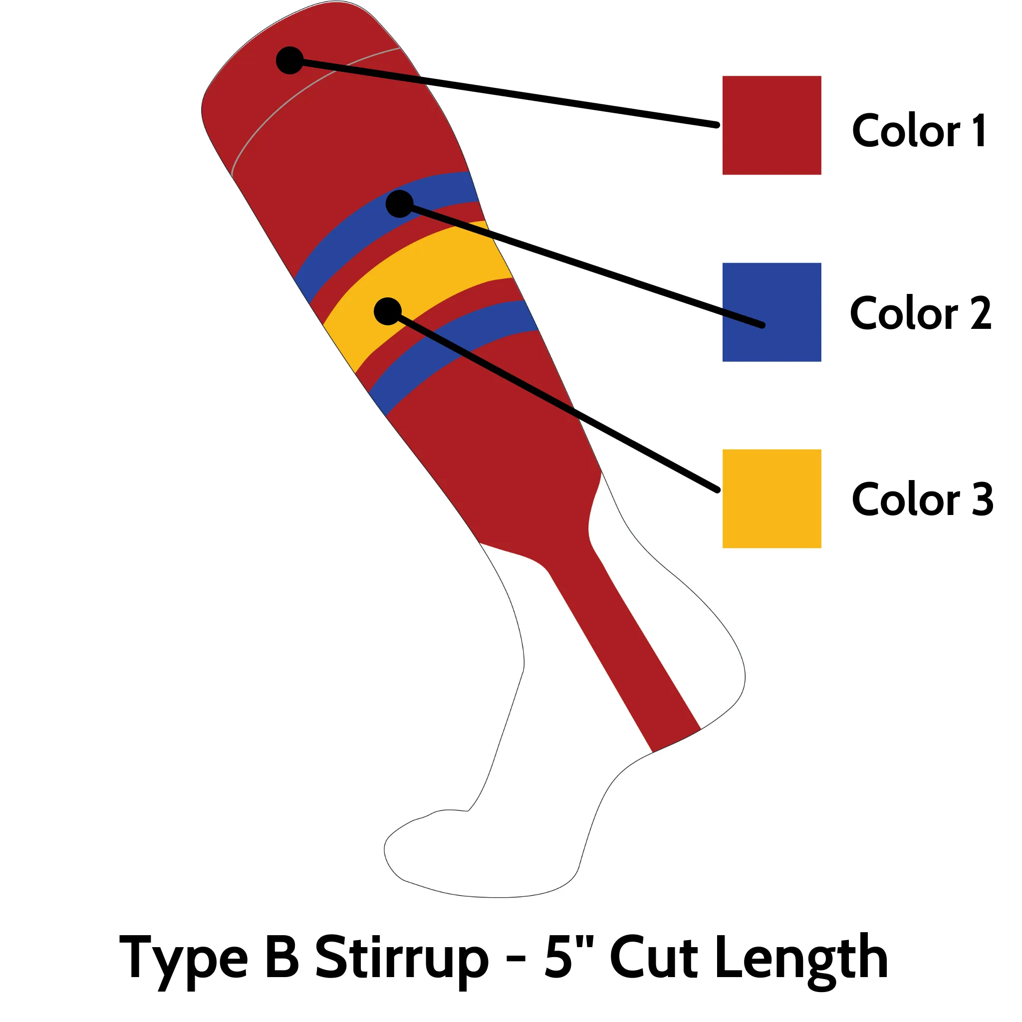 Slugger Custom Stirrup Type B