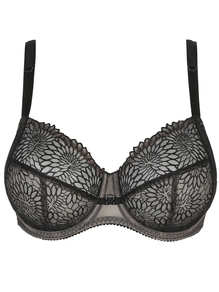 Sophora Full Cup Bra - Black