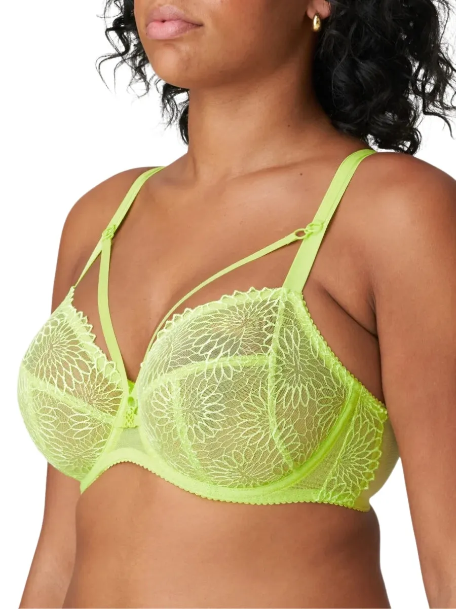 Sophora Full Cup Bra - Lime Crush