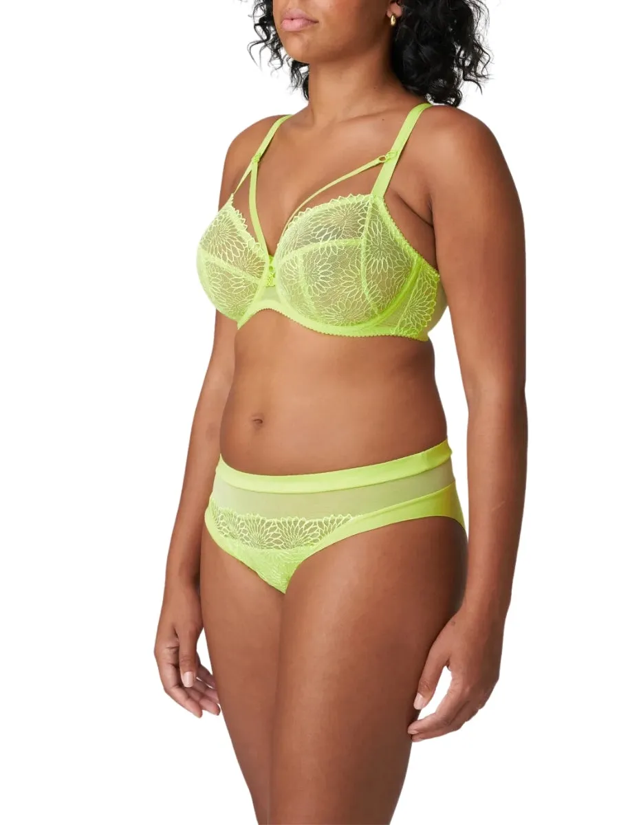 Sophora Full Cup Bra - Lime Crush