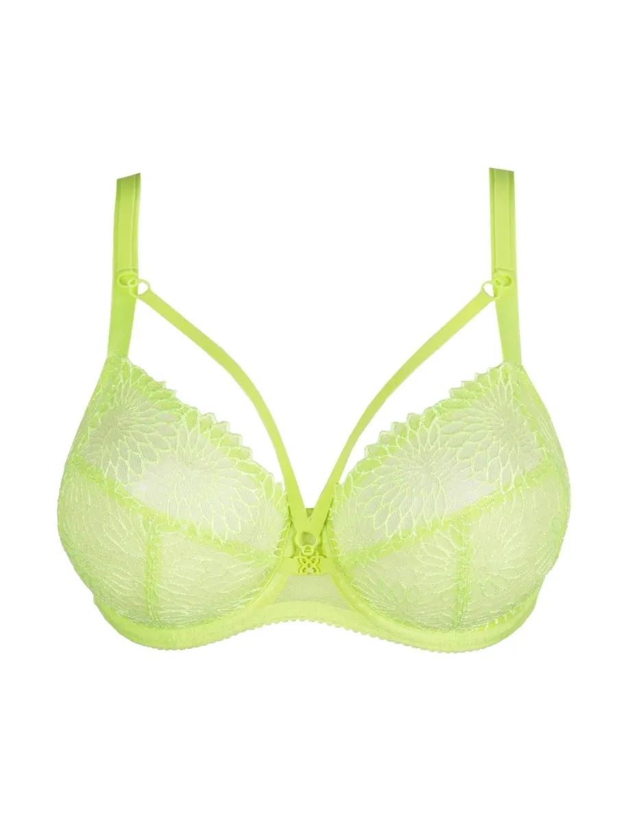 Sophora Full Cup Bra - Lime Crush