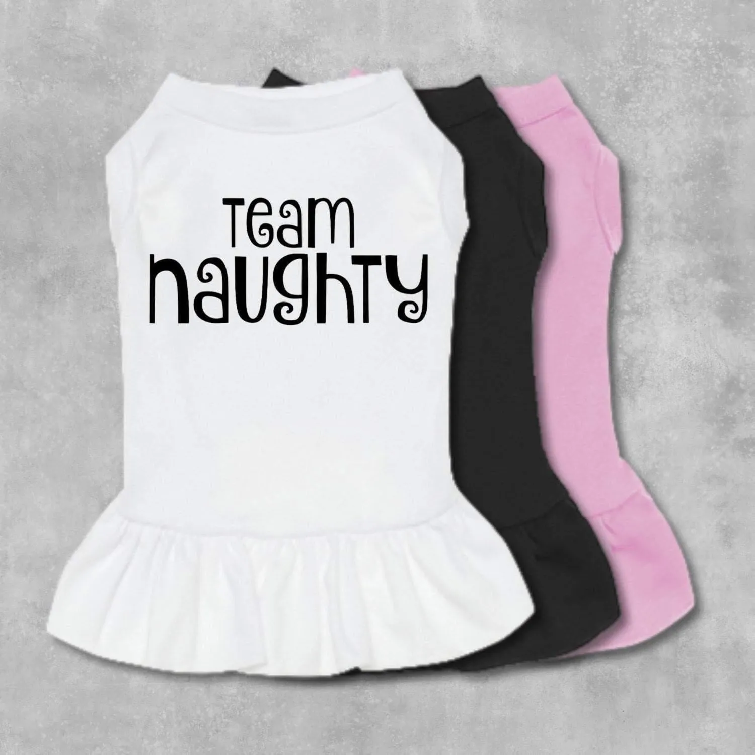 Team Naughty Pet Dress