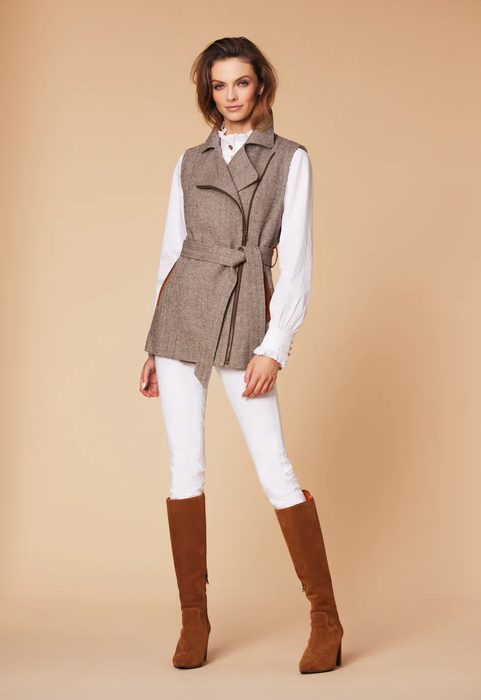 The Wentworth Tweed Gilet