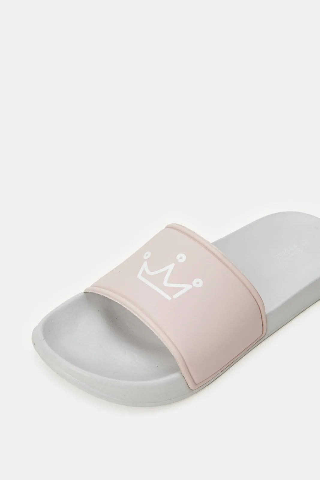 Women Pink Printed Slide